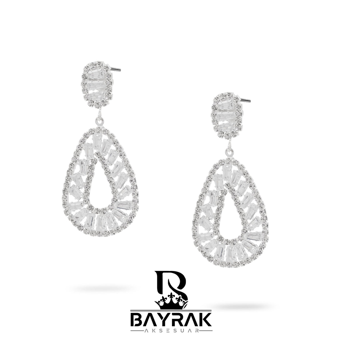 Elia -254- Crystal-Style Fashion Earrings product photo 1