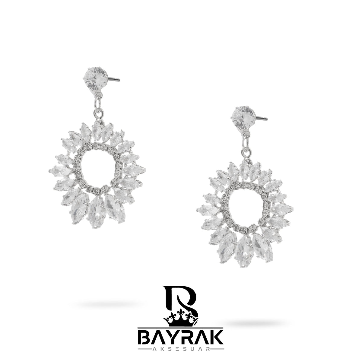 Elia -256- Crystal-Style Fashion Earrings product photo 1