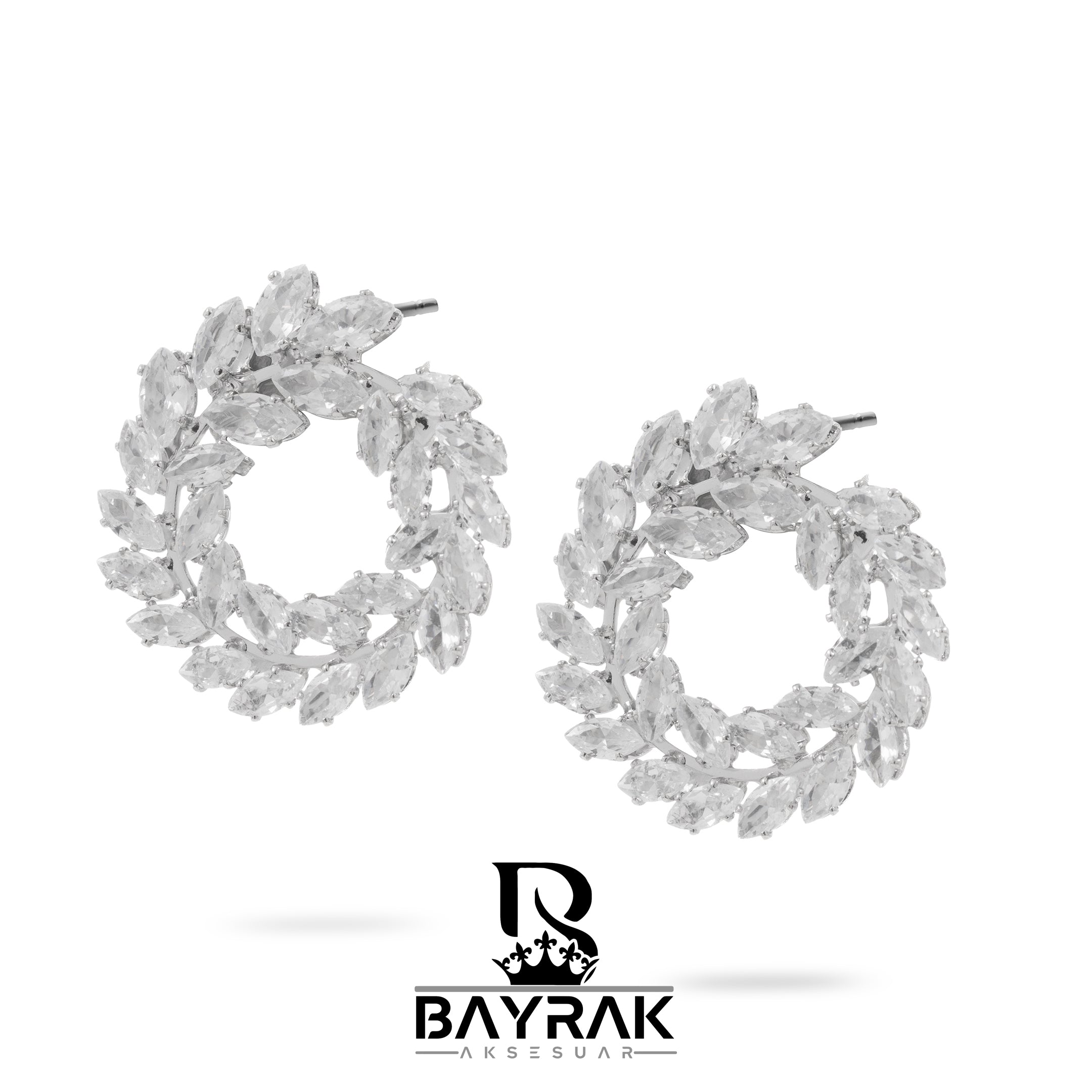 Elia -258- Crystal-Style Fashion Earrings product photo 1