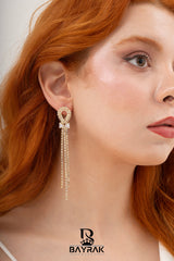 Elia -260- Crystal-Style Fashion Earrings product photo 4