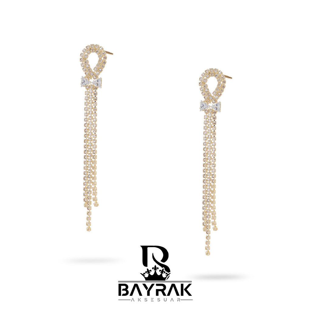 Elia -260- Crystal-Style Fashion Earrings product photo 3