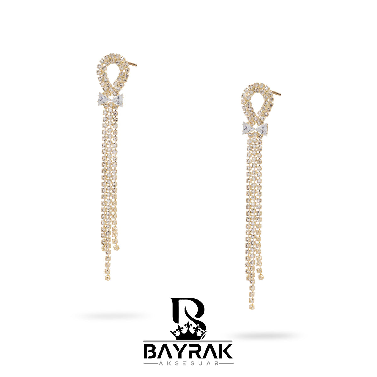Elia -260- Crystal-Style Fashion Earrings product photo 3