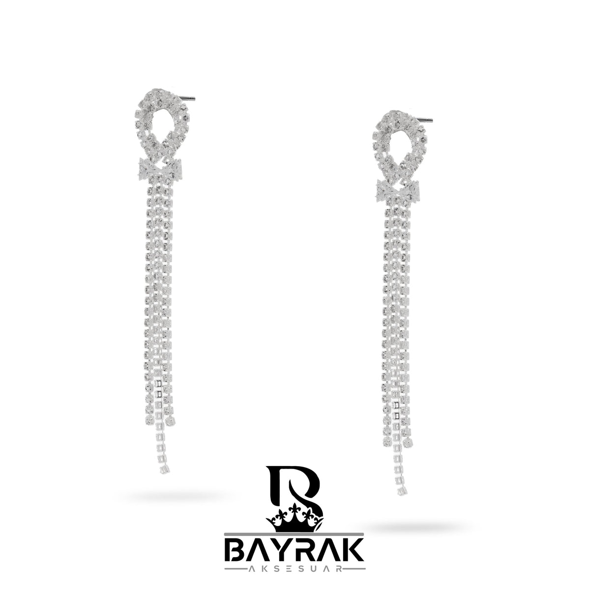 Elia -260- Crystal-Style Fashion Earrings product photo 1