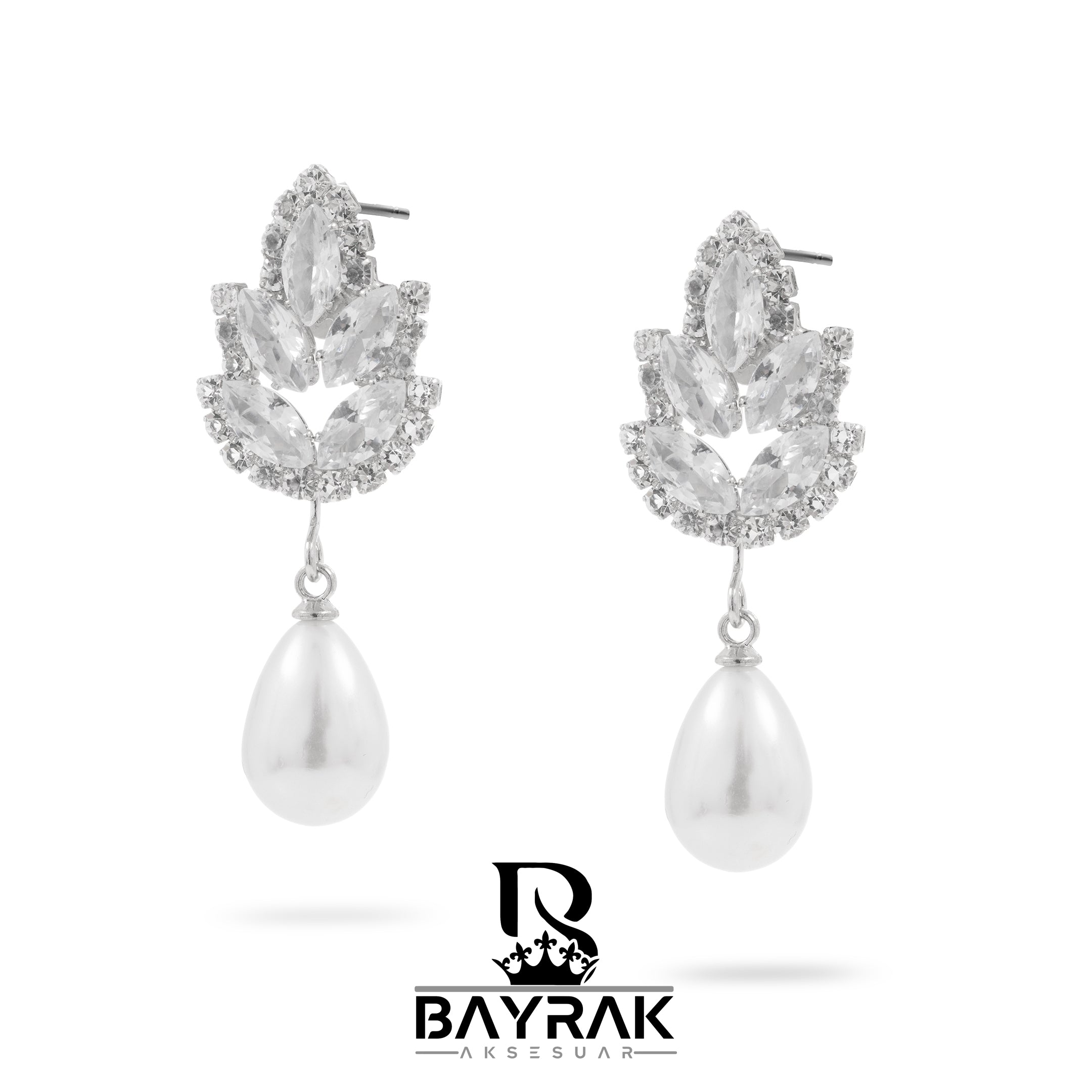 Elia -266- Crystal-Style Fashion Earrings product photo 1