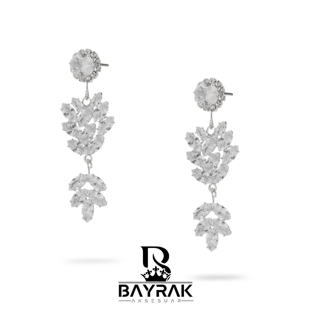 Elia -272- Crystal-Style Fashion Earrings product photo 1