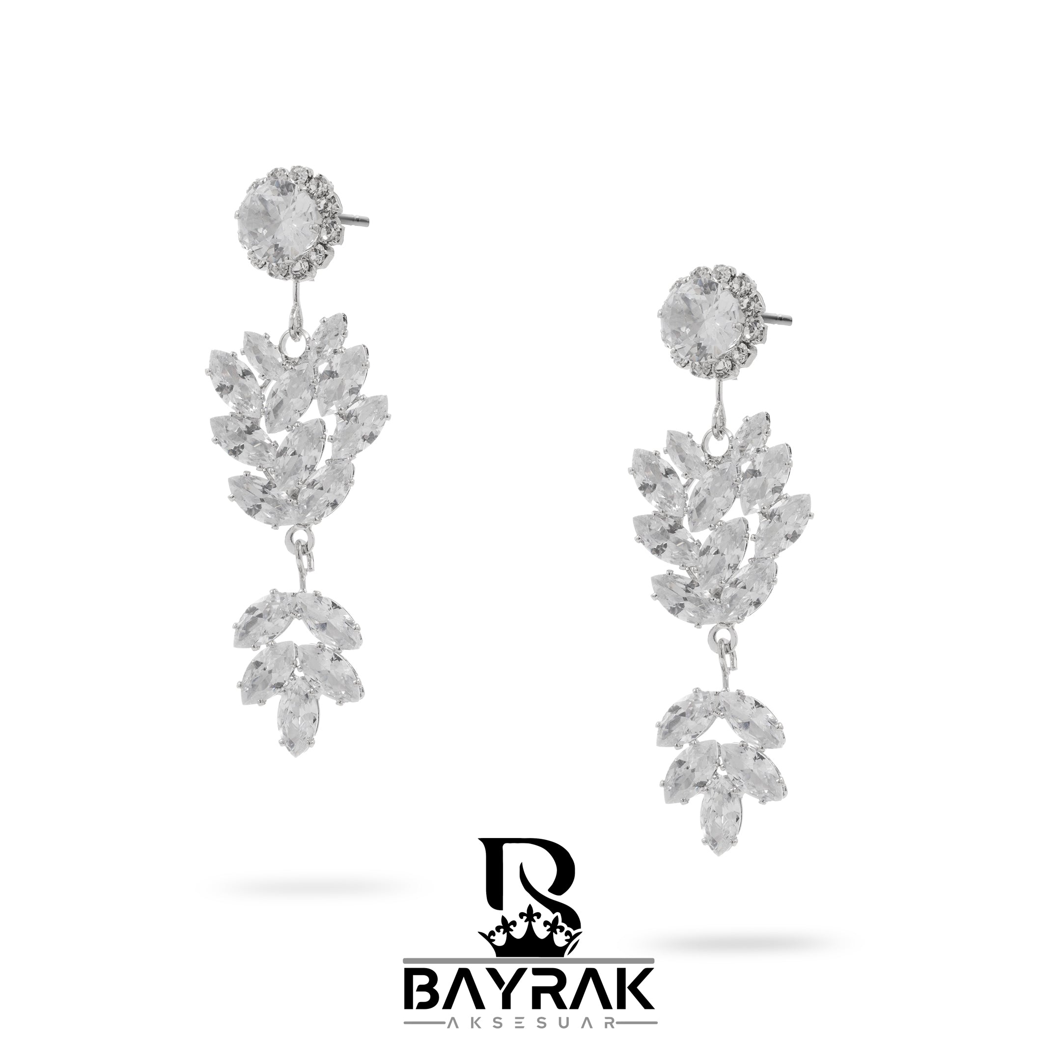 Elia -272- Crystal-Style Fashion Earrings product photo 1