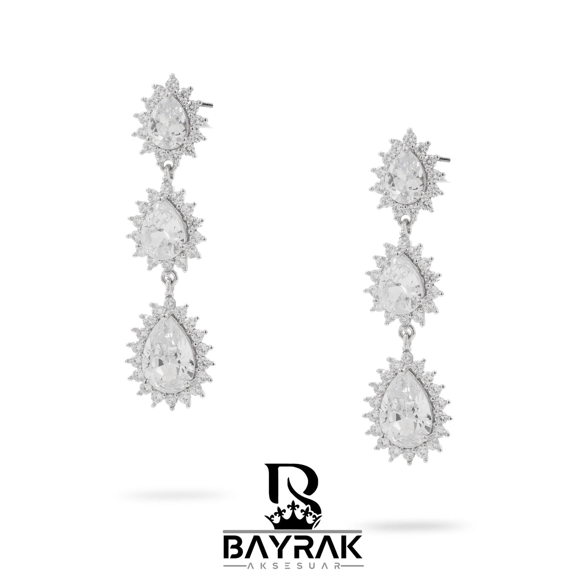 Elia -274- Crystal-Style Fashion Earrings product photo 1