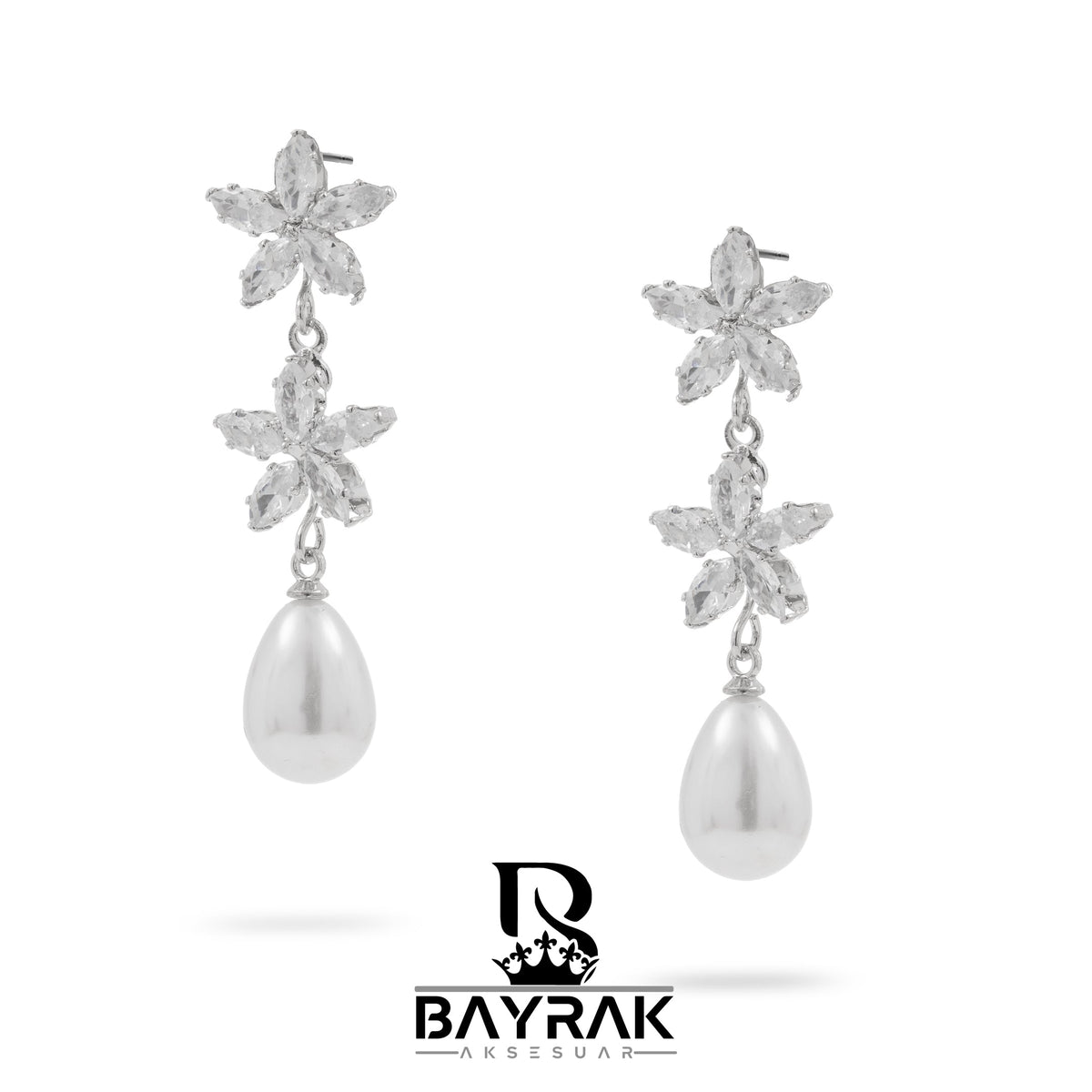 Elia -278- Crystal-Style Fashion Earrings product photo 1
