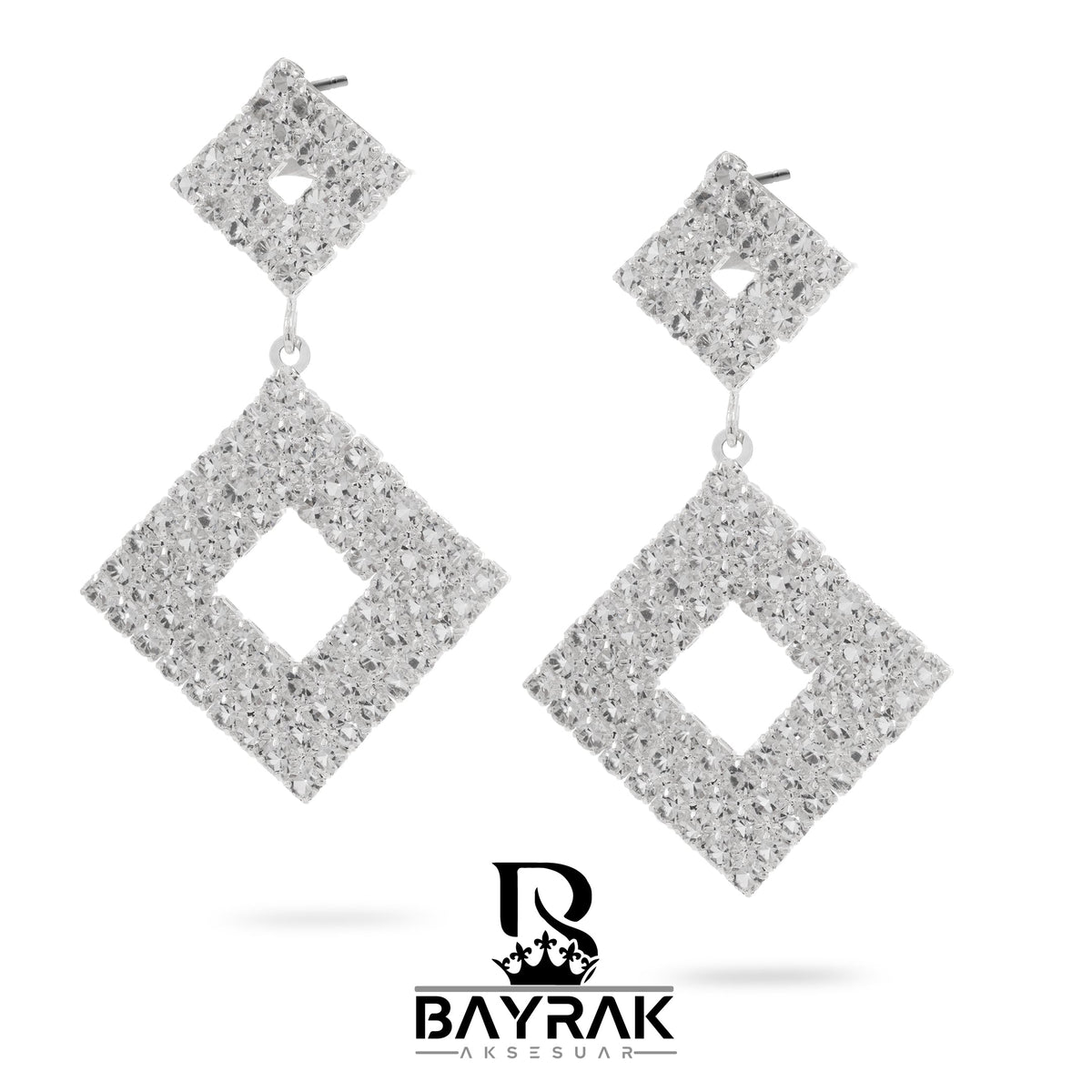 Elia -280- Crystal-Style Fashion Earrings product photo 1