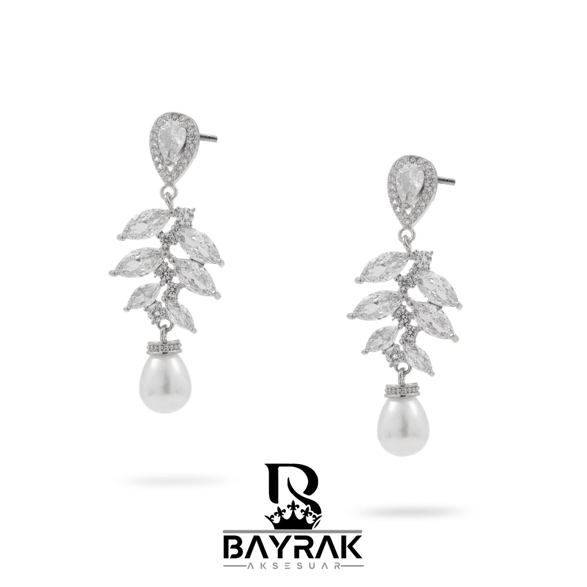 Elia -284- Crystal-Style Fashion Earrings product photo 1