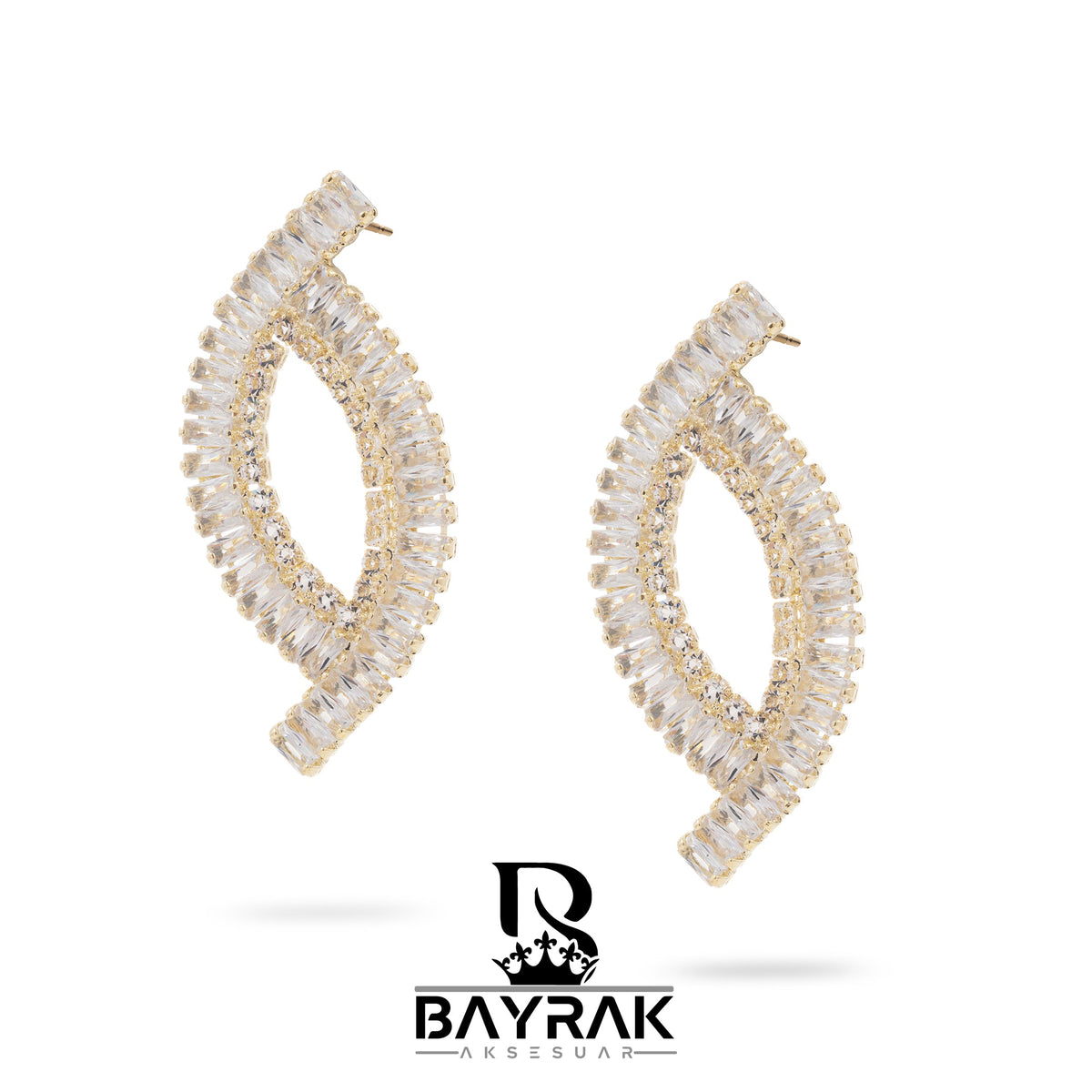 Elia -286- Crystal-Style Fashion Earrings product photo 1
