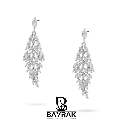 Elia -288- Crystal-Style Fashion Earrings product photo 1