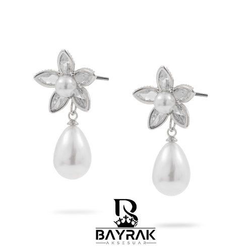 Elia -294- Crystal-Style Fashion Earrings product photo 1