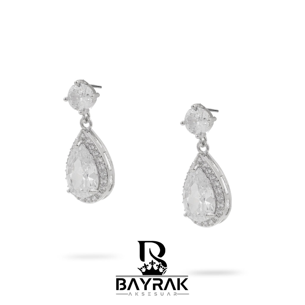 Elia -296- Crystal-Style Fashion Earrings product photo 1