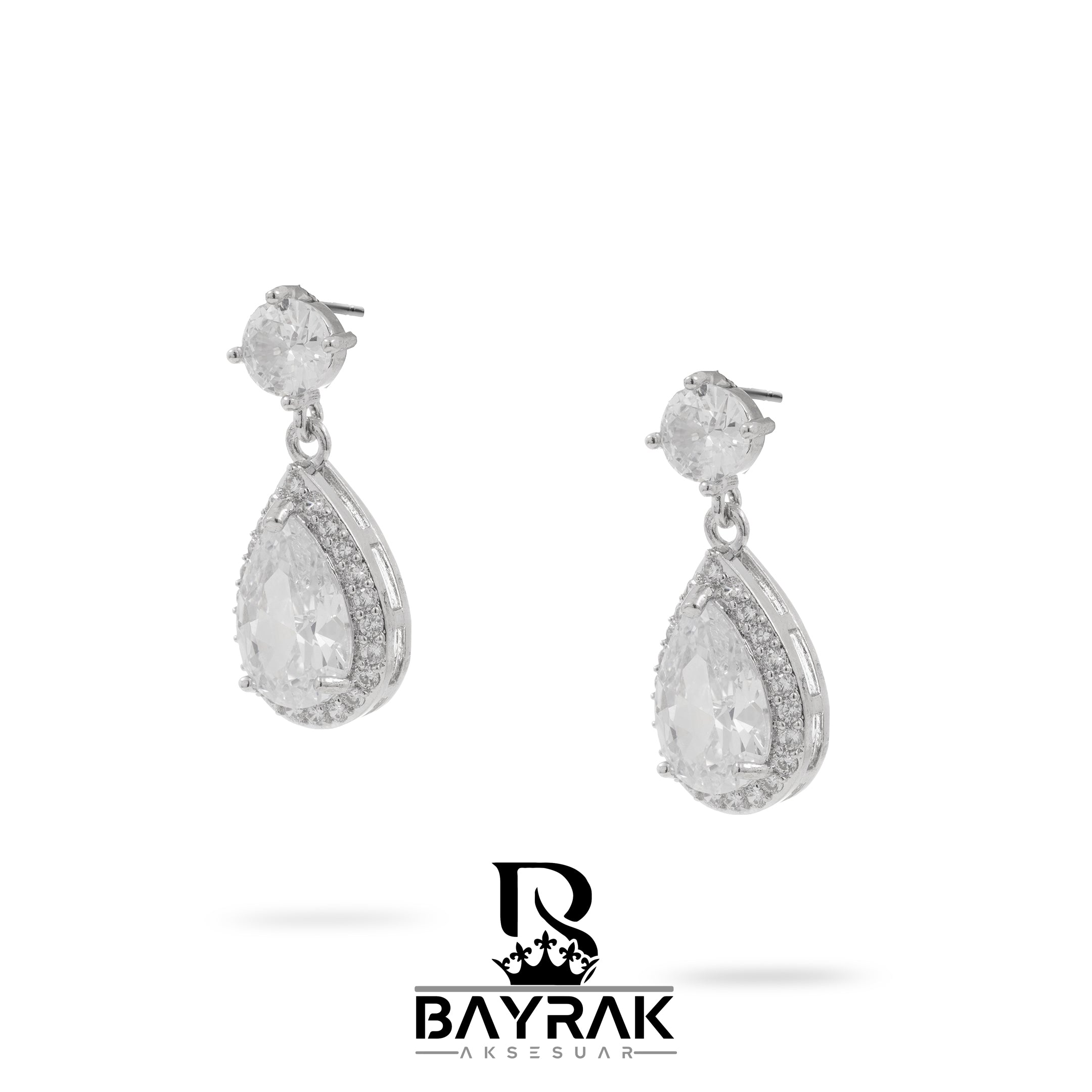 Elia -296- Crystal-Style Fashion Earrings product photo 1