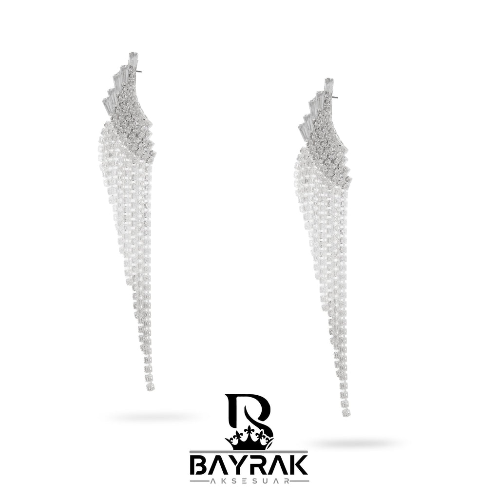 Elia -298- Crystal-Style Fashion Earrings product photo 1