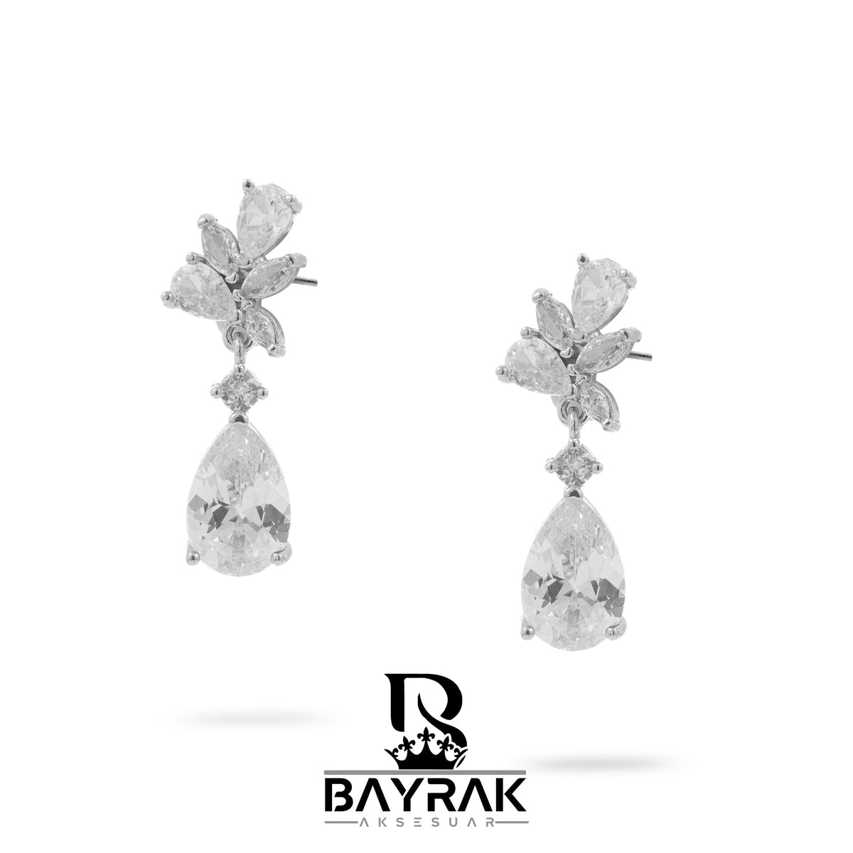 Elia -302- Crystal-Style Fashion Earrings product photo 1