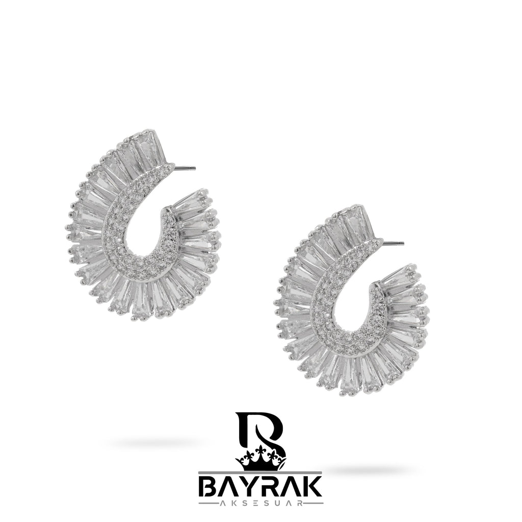 Elia -304- Crystal-Style Fashion Earrings product photo 1