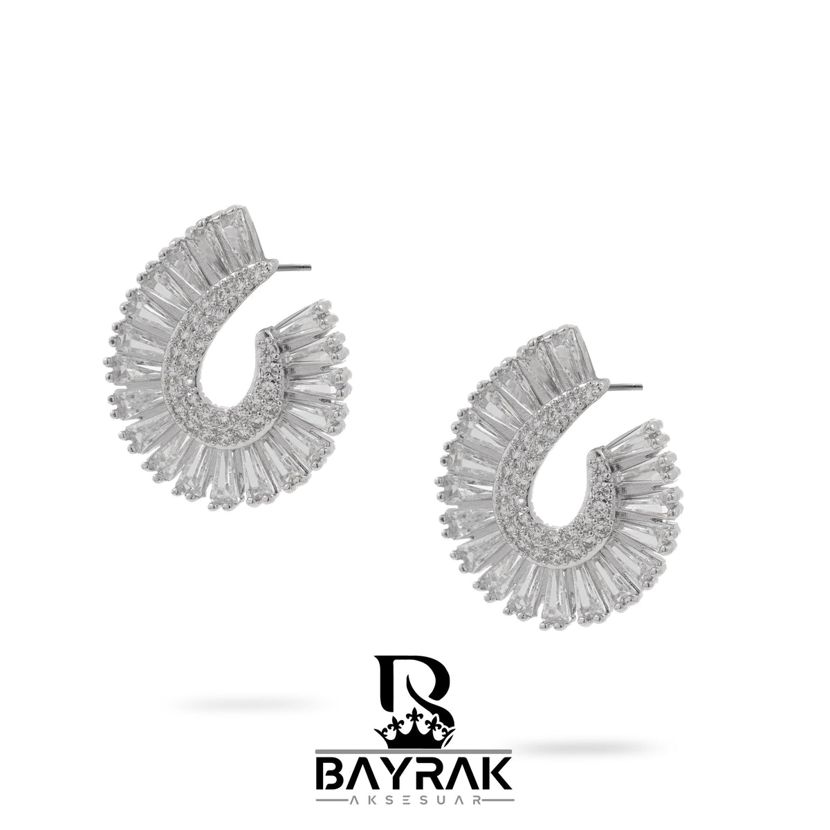 Elia -304- Crystal-Style Fashion Earrings product photo 1