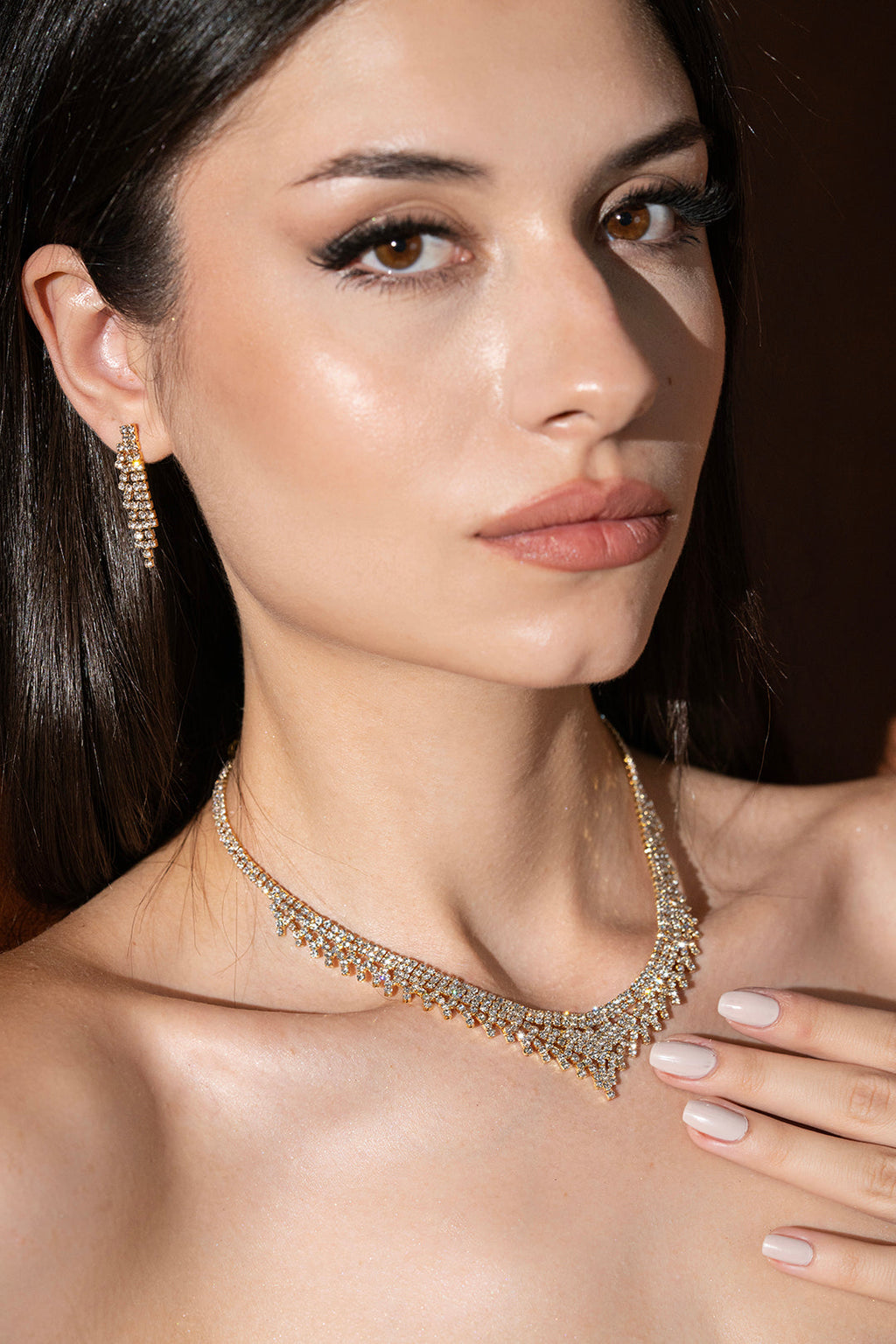 Ilaria 210- Crystal-Style Fashion Jewelry Set product photo 2