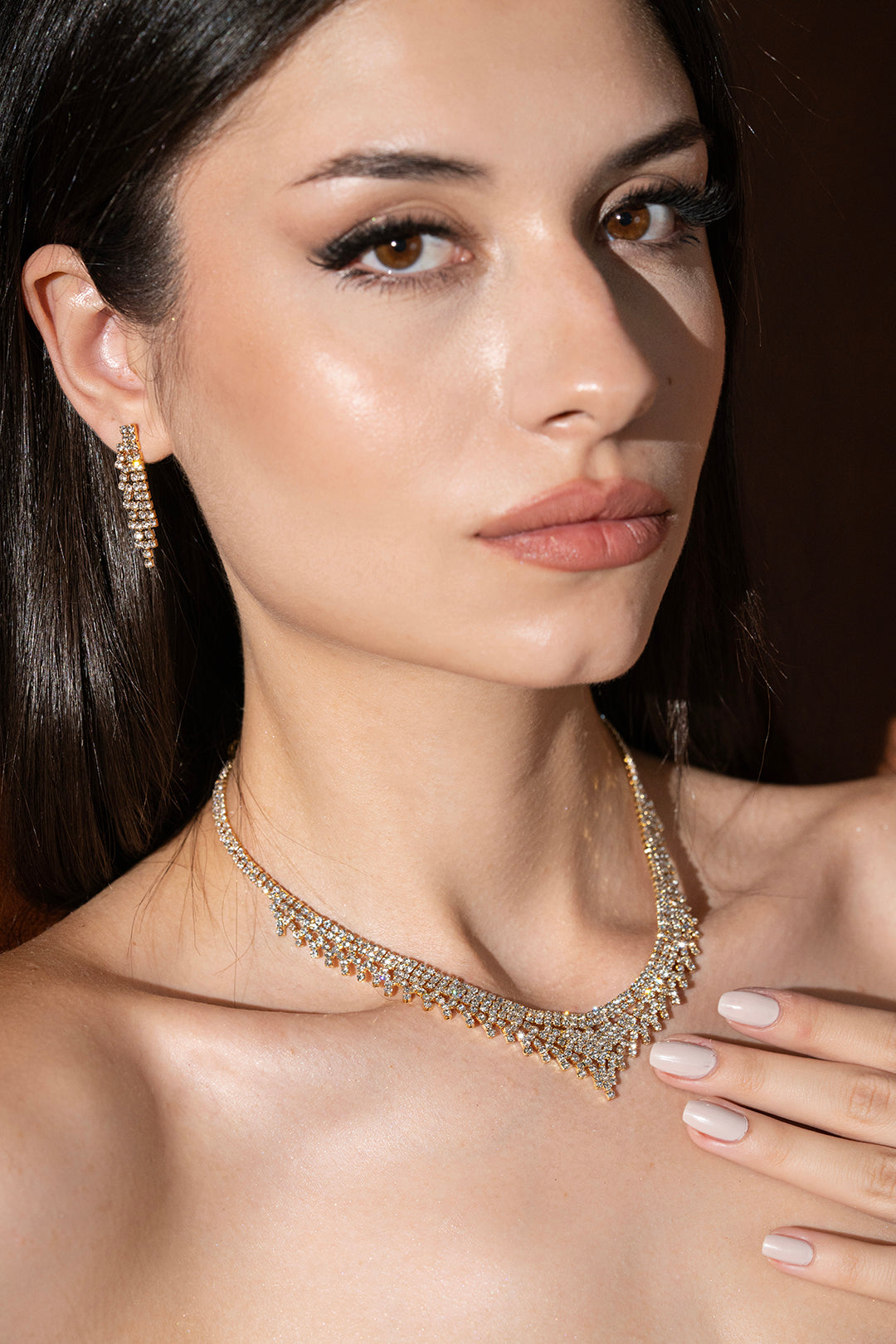 Ilaria 210- Crystal-Style Fashion Jewelry Set product photo 2