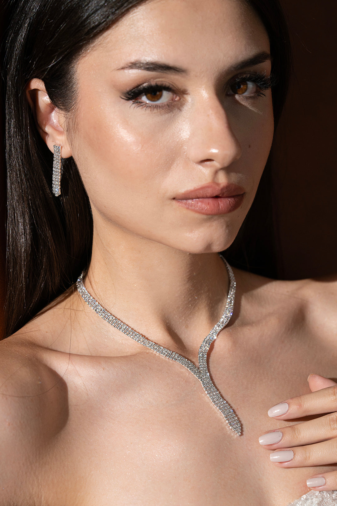 Ilaria -495- Crystal-Style Fashion Jewelry Set product photo 1