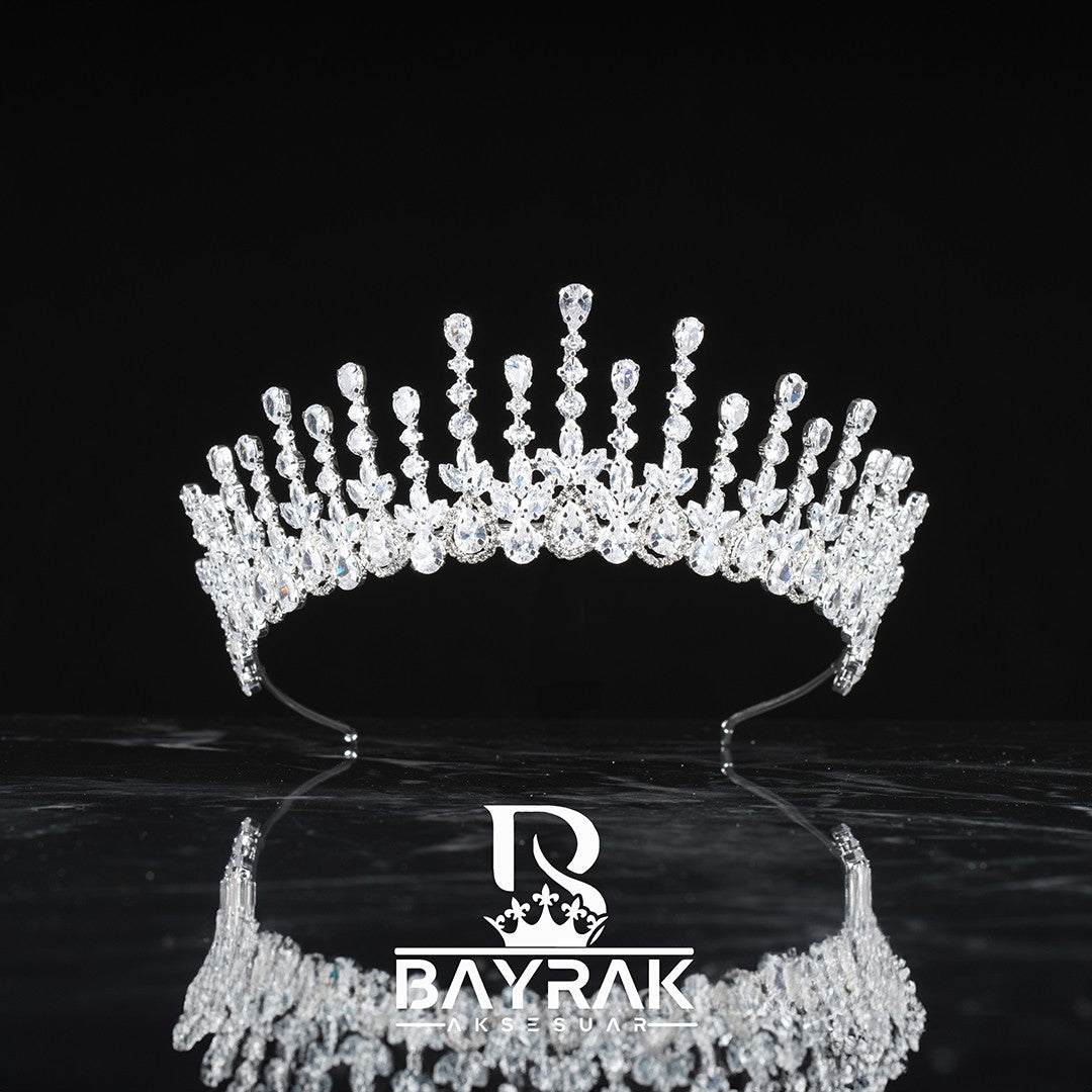 LIA -797- Crystal-Style Bridal Headpiece product photo 1