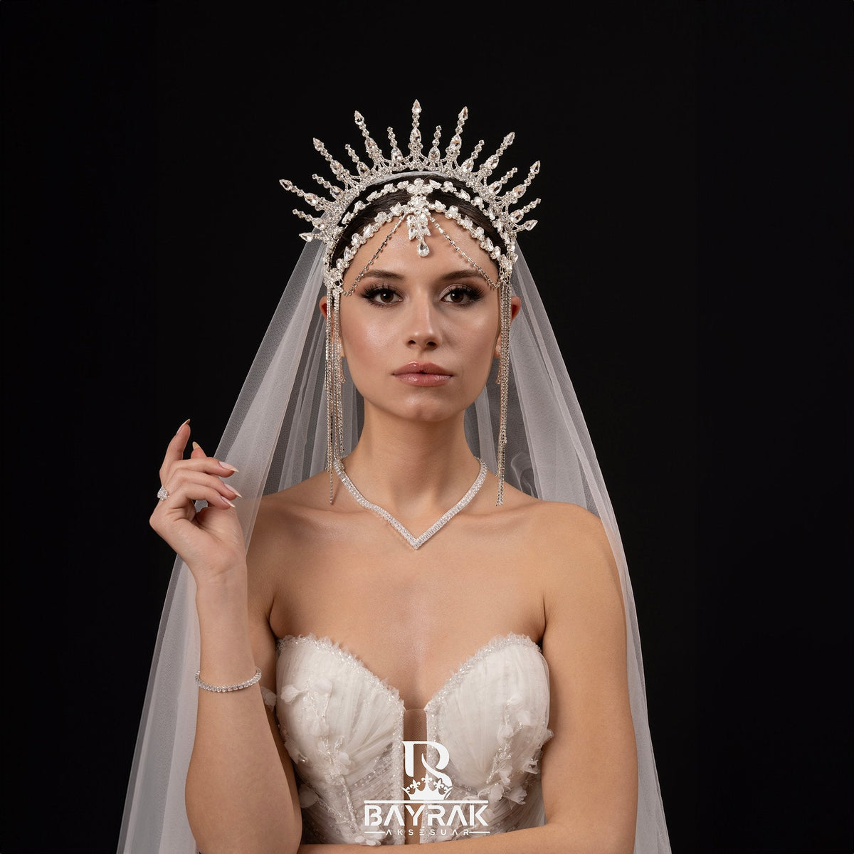 Maira 013 Bridal Headpiece product photo 1