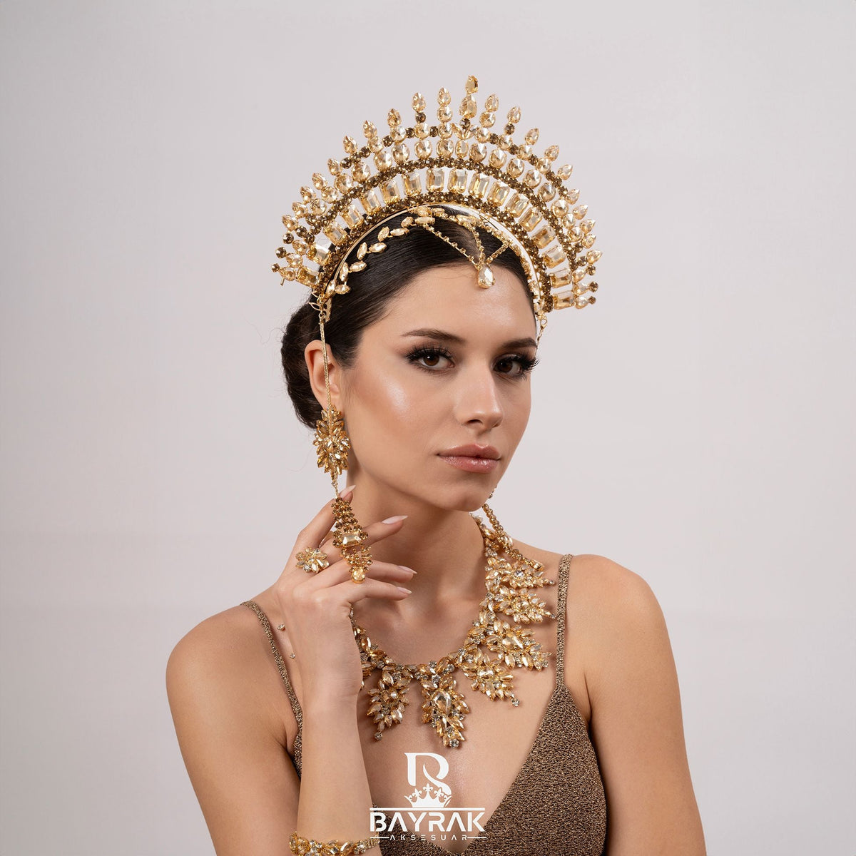 Maira -454- Bridal Headpiece product photo 2