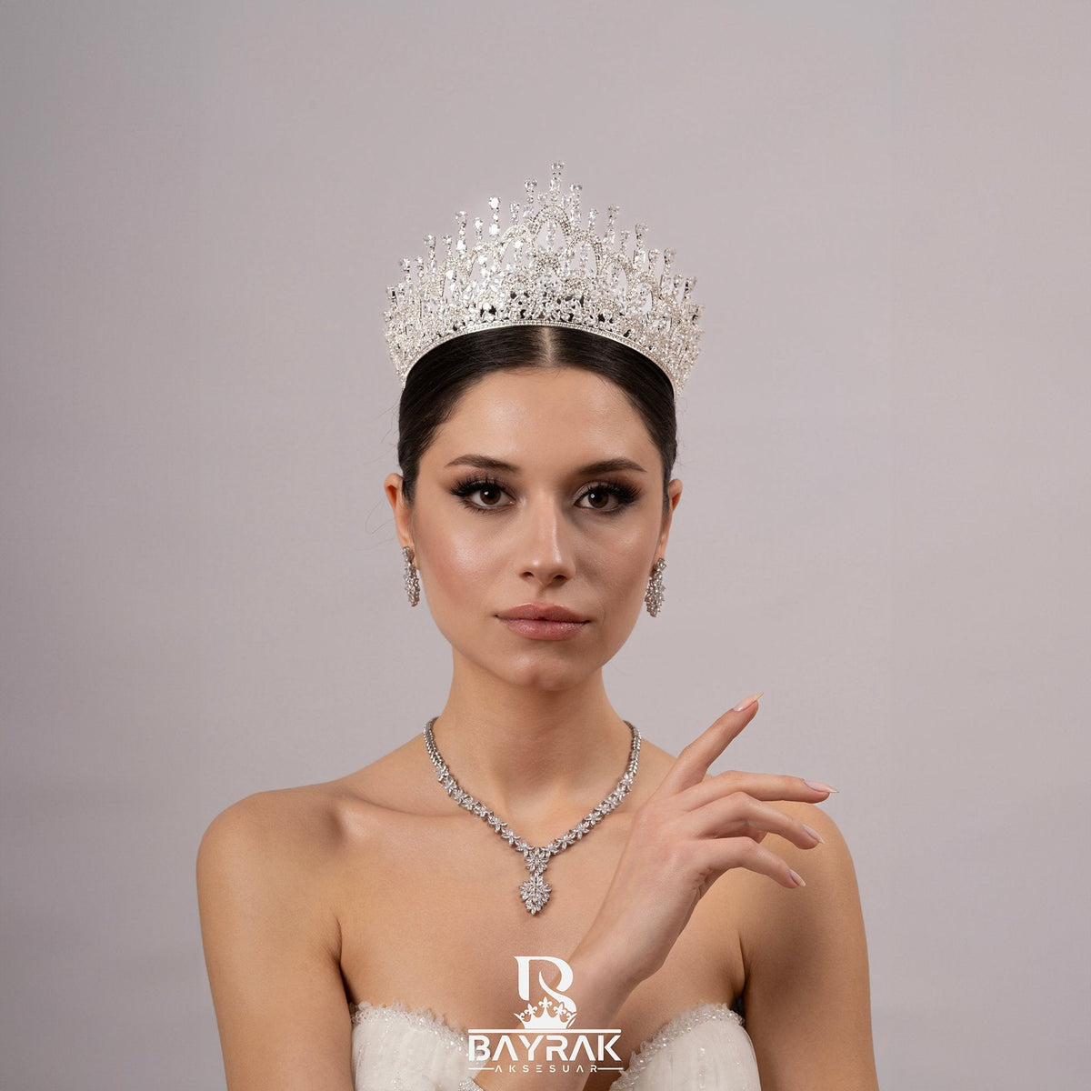 LIA -750- Crystal-Style Bridal Headpiece product photo 1