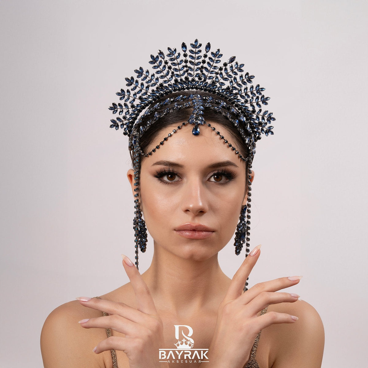 Maira -017- Bridal Headpiece product photo 5