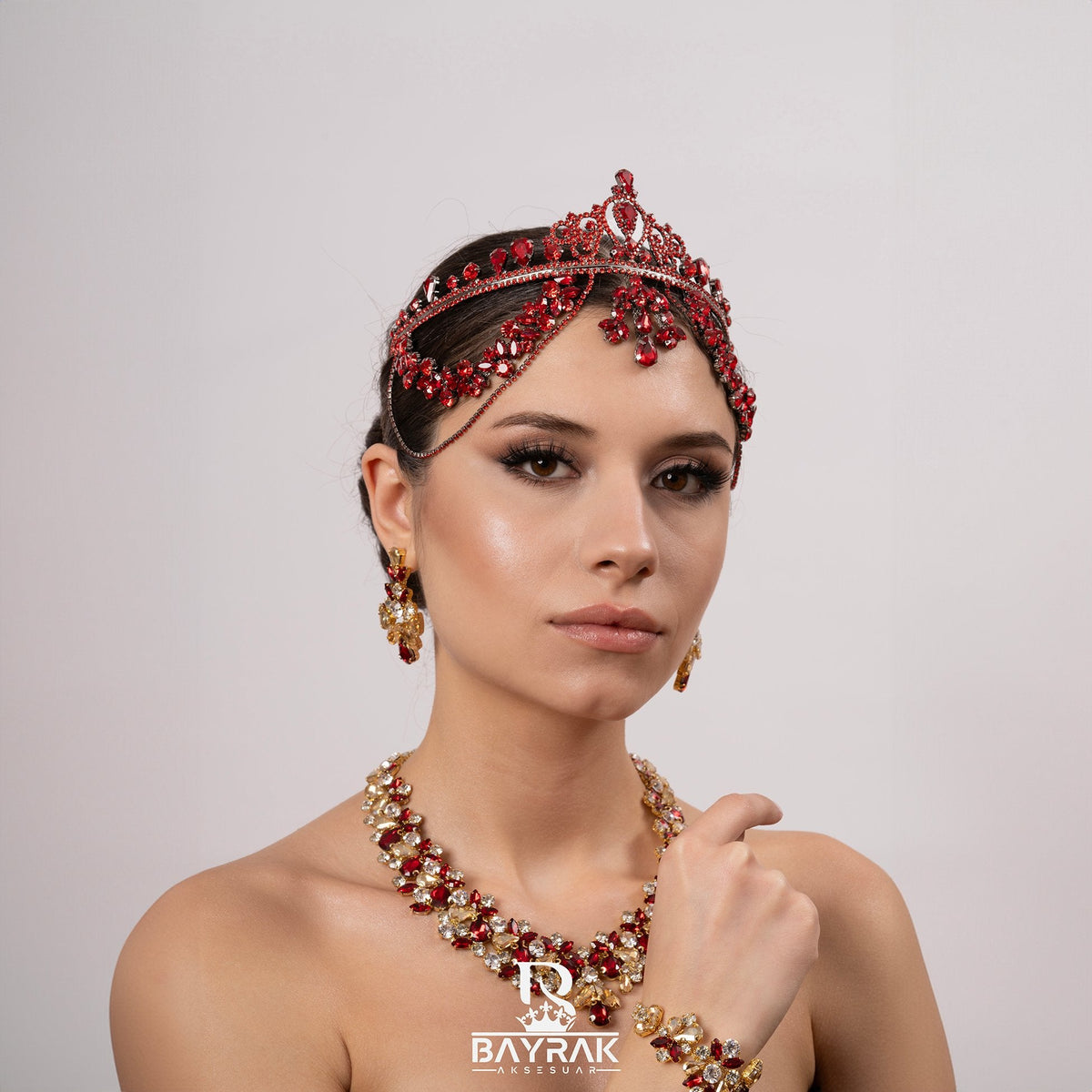 Maira -019- Bridal Headpiece product photo 1