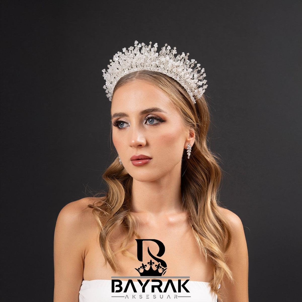 Mira 855 3D Bridal Headpiece product photo 1