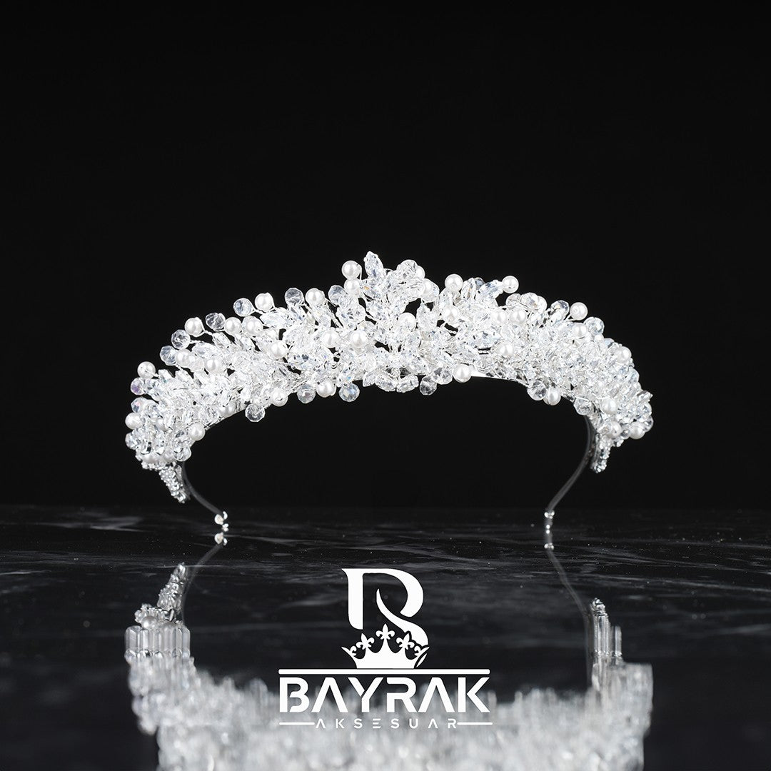 LIA -791- Crystal-Style Bridal Headpiece product photo 1