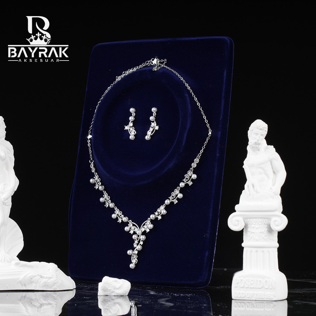 Aura 750 Crystal-Style Fashion Jewelry Set product photo 2