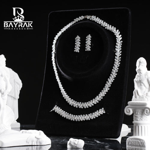 Aura -725- Crystal-Style Fashion Jewelry Set product photo 1
