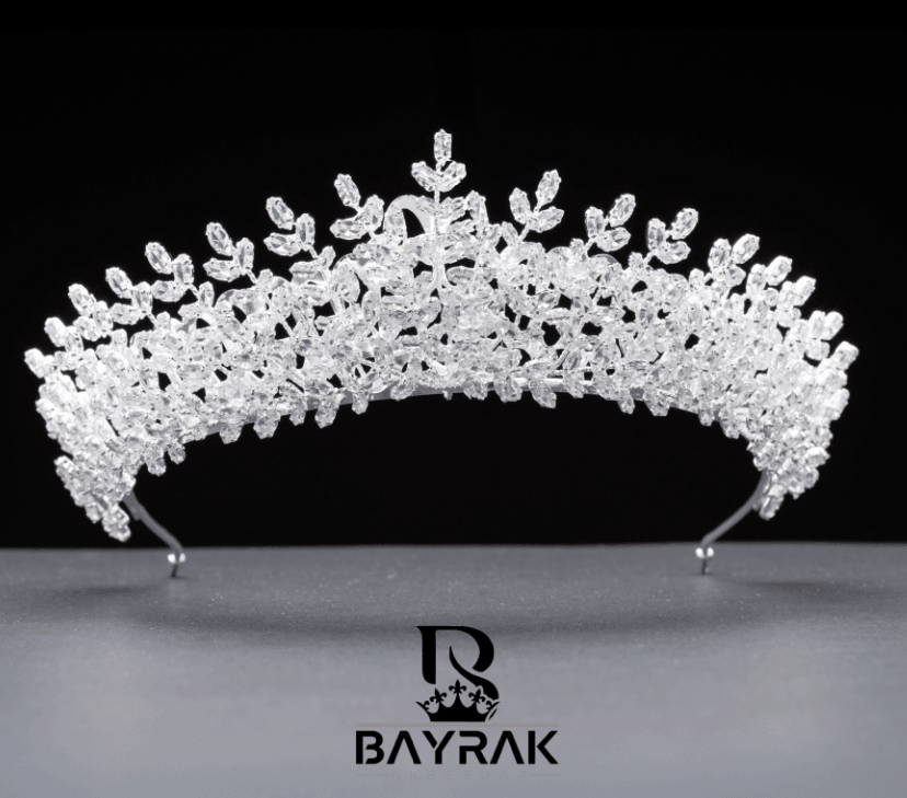 Lana -250- 3D Crystal-Style Bridal Headpiece product photo 2