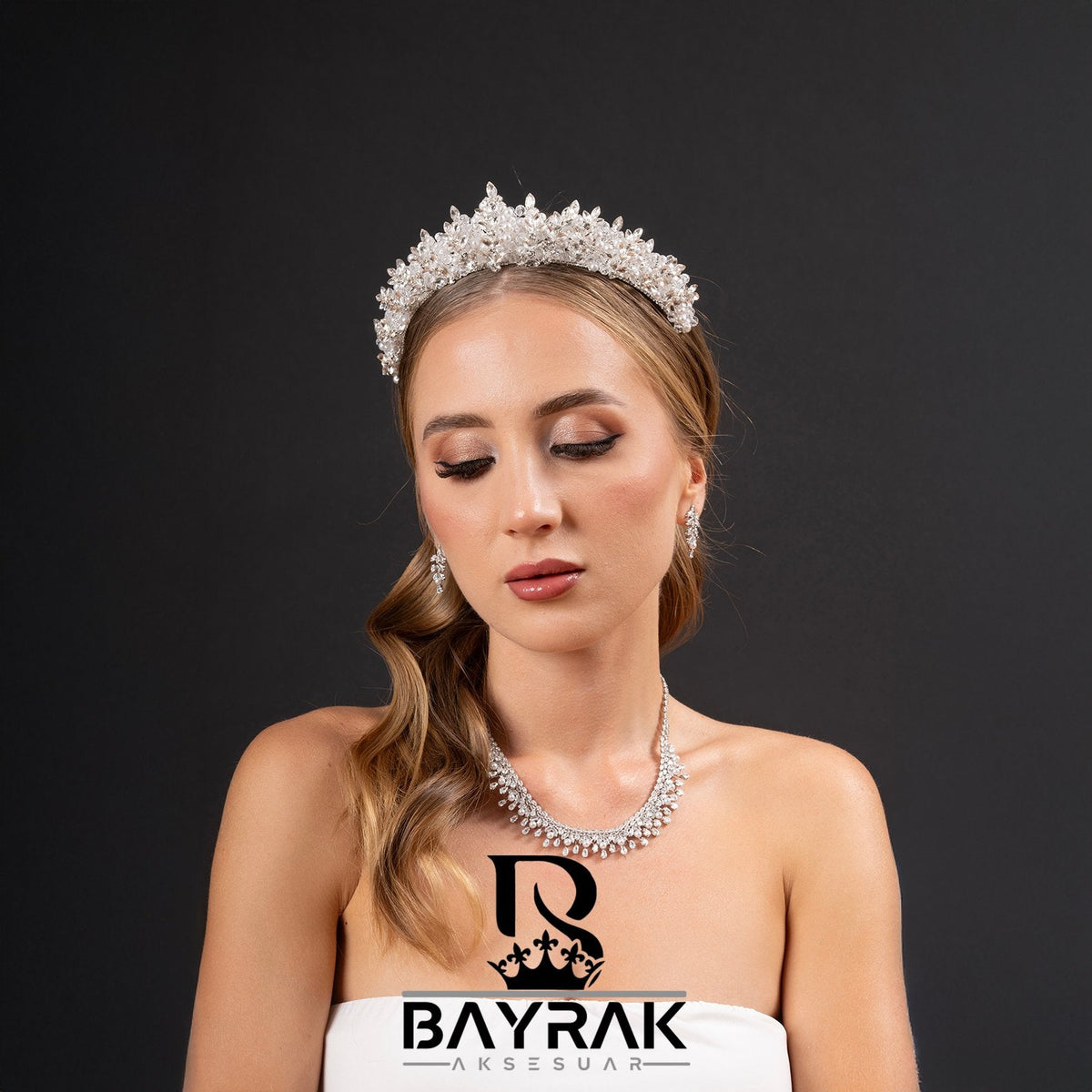 Mira 915 3D Bridal Headpiece product photo 1