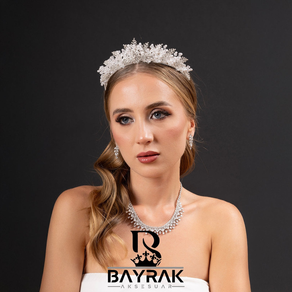 LIA -502- Crystal-Style Bridal Headpiece product photo 1