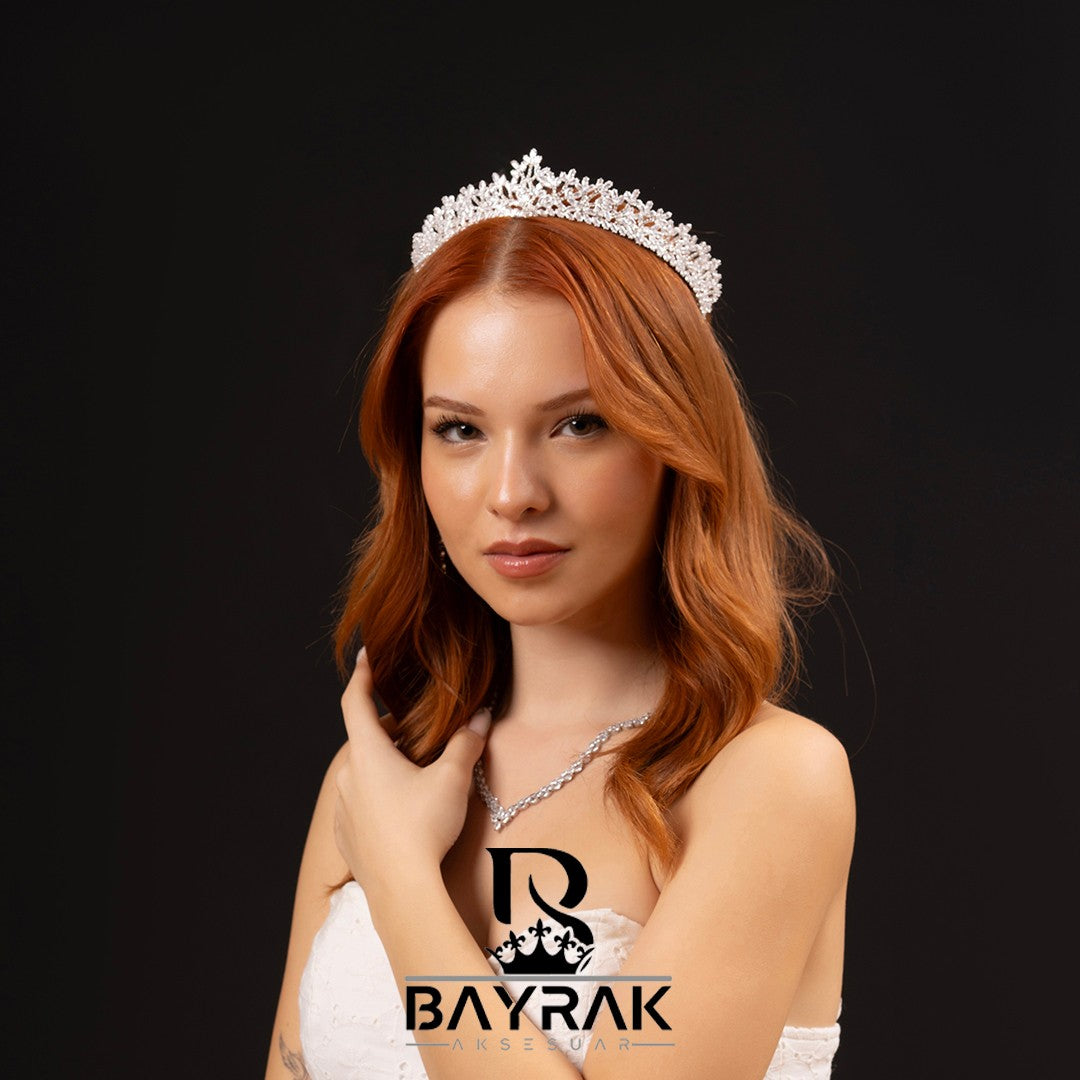 Lana -295- Crystal-Style Bridal Headpiece product photo 1