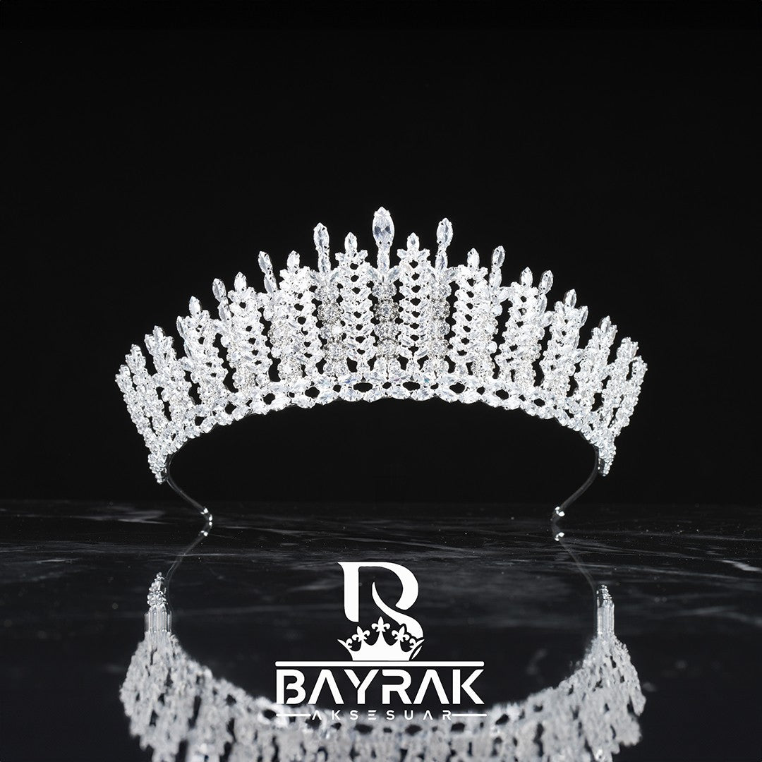 LIA -799- 3D Crystal-Style Bridal Headpiece product photo 1