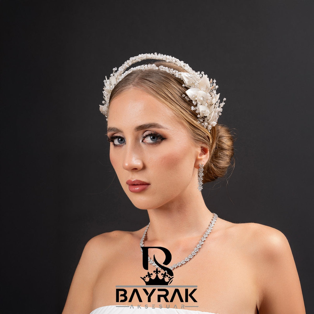 Resina 244 Helenistik Crystal-Style Bridal Headpiece product photo 1