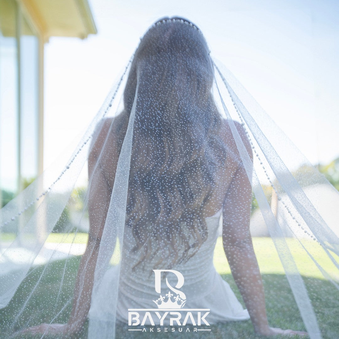 Elegance 420 Glitter Bridal Veil product photo 1