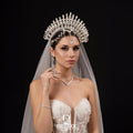 Maira -454- Bridal Headpiece product photo 1