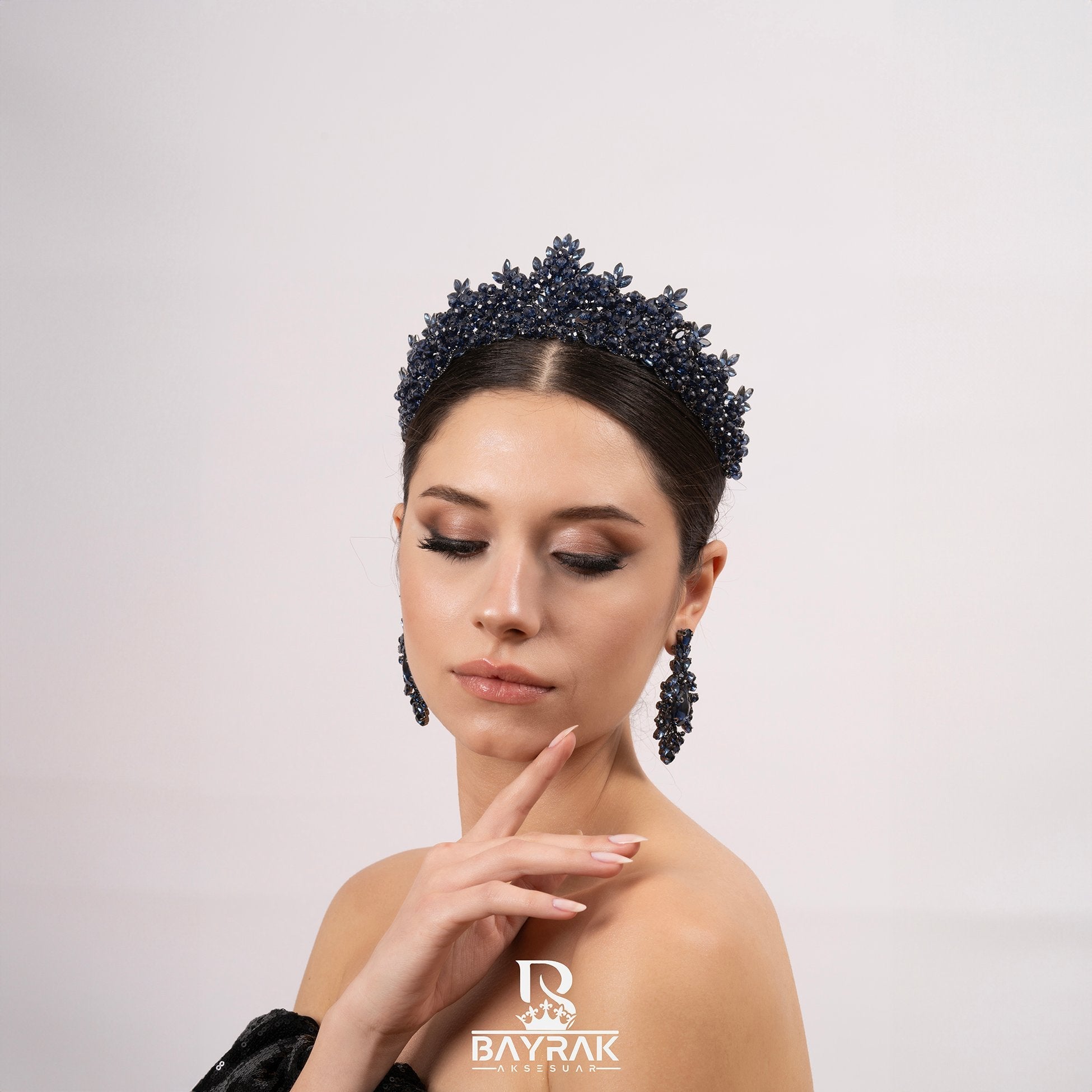 Perla -620- 3D Bridal Headpiece product photo 6