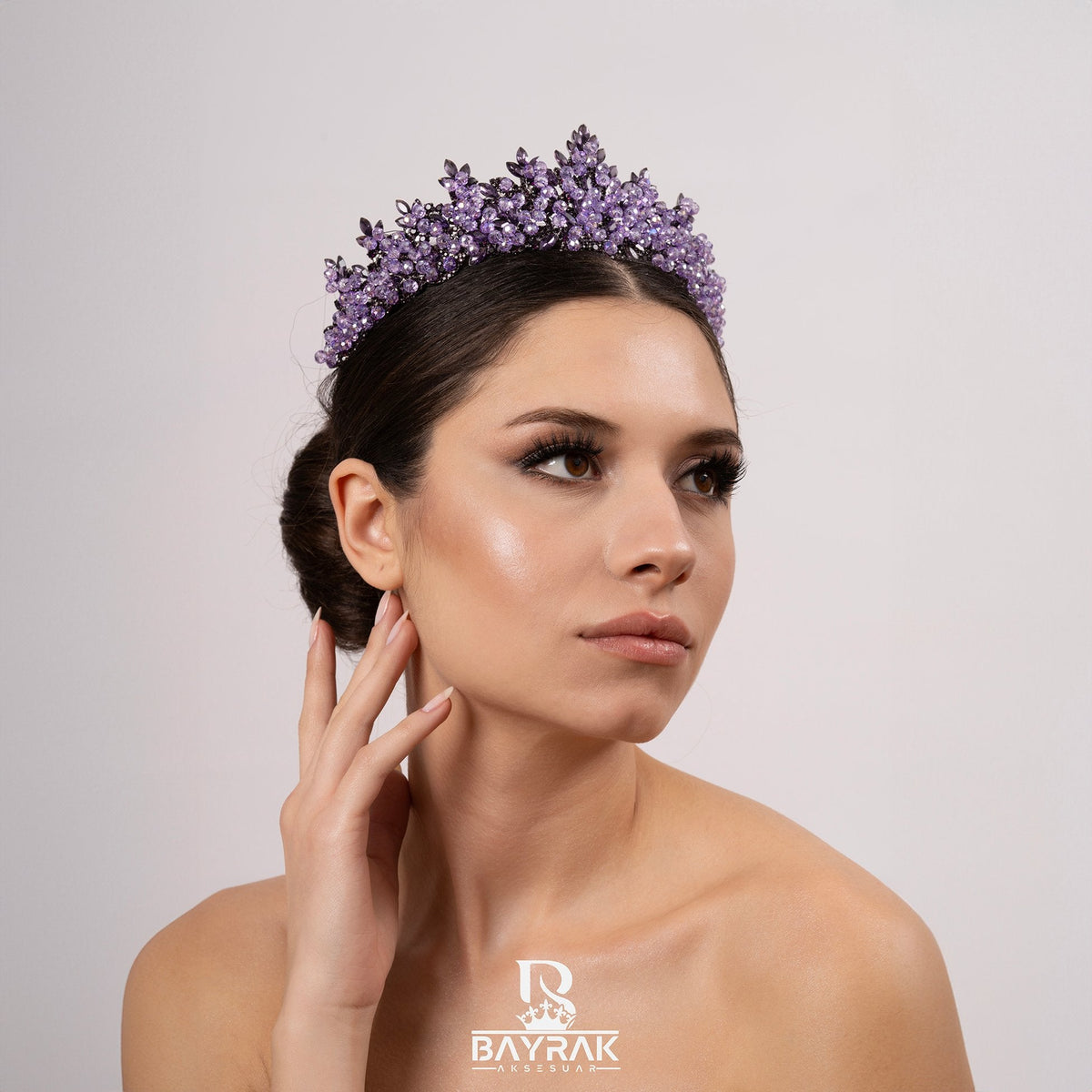 Perla -620- 3D Bridal Headpiece product photo 7