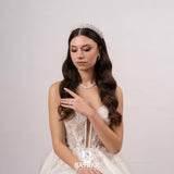 LIA -730- 3D Crystal-Style Bridal Headpiece product photo 1
