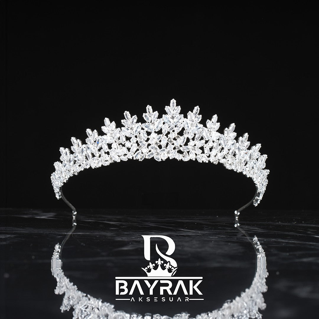 LIA -794- Crystal-Style Bridal Headpiece product photo 2