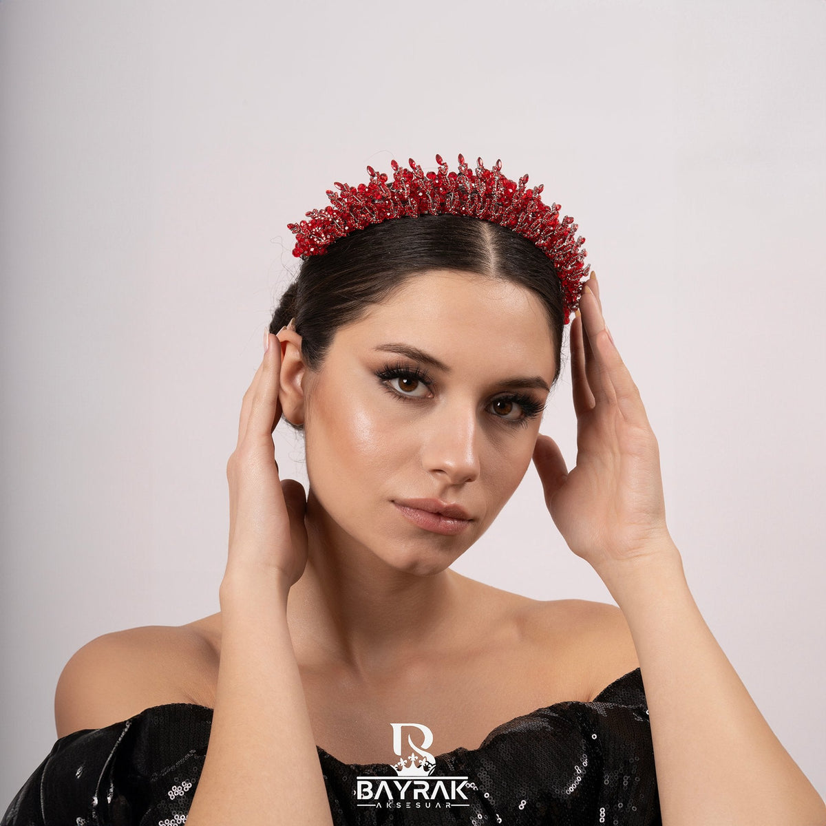 Perla -665- 3D Bridal Headpiece product photo 1