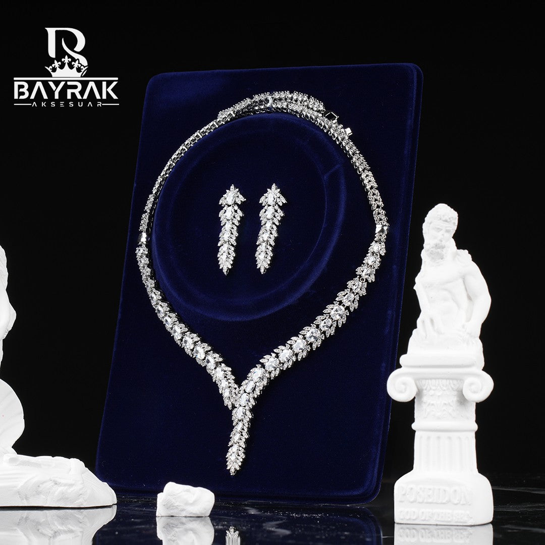 Aura 735 Crystal-Style Fashion Jewelry Set product photo 2